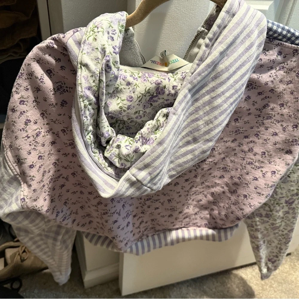 Teddy Fresh Multicolor Patchwork Hoodie - Picture 3 of 5